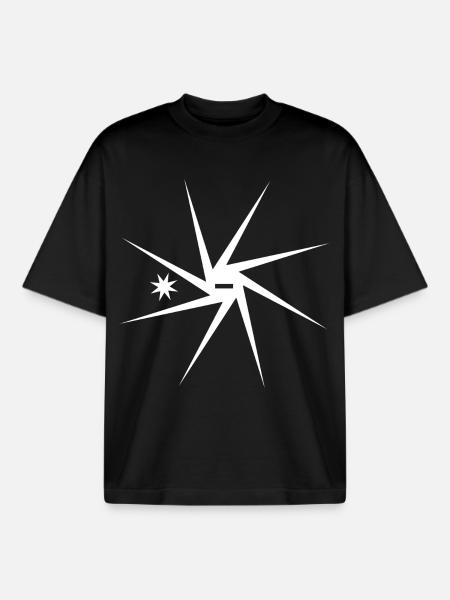 The Poor Bird - Boxy Heavyweight Unisex Organic T-Shirt by Stanley/Stella - black