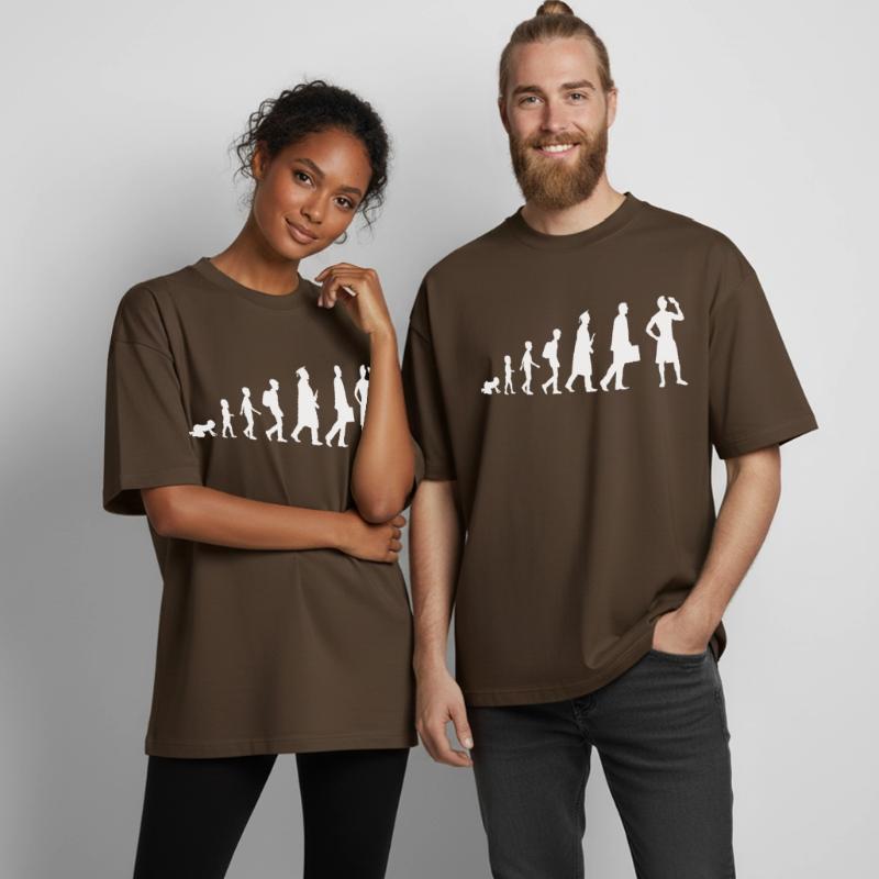 Évolution de la crème glacée T-shirt unisexe boxy épais biologique Stanley/Stella