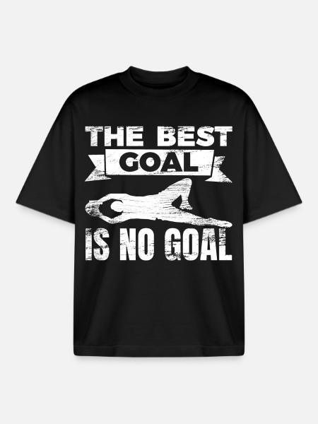 Gardien de but Witz - T-shirt unisexe boxy épais biologique Stanley/Stella - noir