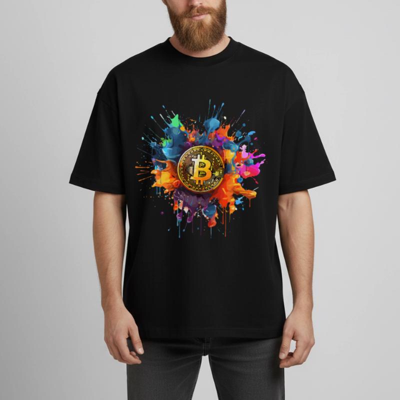 Bitcoin Heavyweight Unisex Boxy T-Shirt von stanley/stella	
