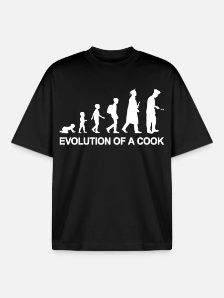 Development of a chef - Boxy Heavyweight Unisex Organic T-Shirt by Stanley/Stella - black