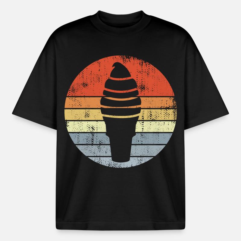Hörnchen - Boxy Heavyweight Unisex Organic T-Shirt von Stanley/Stella - Schwarz