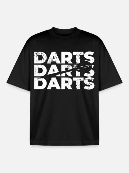 Dart - Boxy Heavyweight Unisex Organic T-Shirt von Stanley/Stella - Schwarz