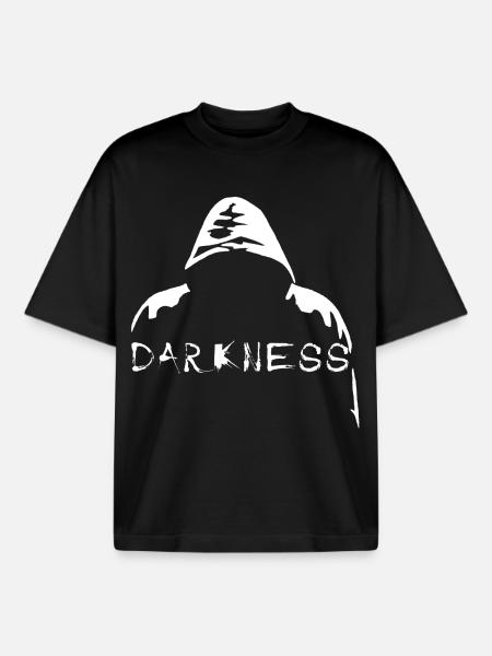 Darkness - Boxy Heavyweight Unisex Organic T-Shirt by Stanley/Stella - black