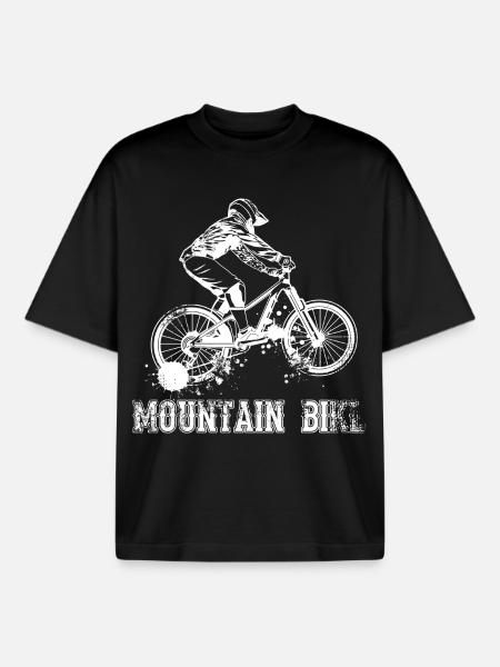 VTT - T-shirt unisexe boxy épais biologique Stanley/Stella - noir