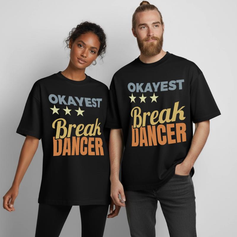 Durchschnittlicher Breakdancer Boxy Heavyweight Unisex Organic T-Shirt von Stanley/Stella