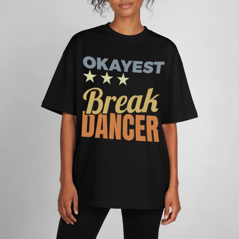 Durchschnittlicher Breakdancer Boxy Heavyweight Unisex Organic T-Shirt von Stanley/Stella
