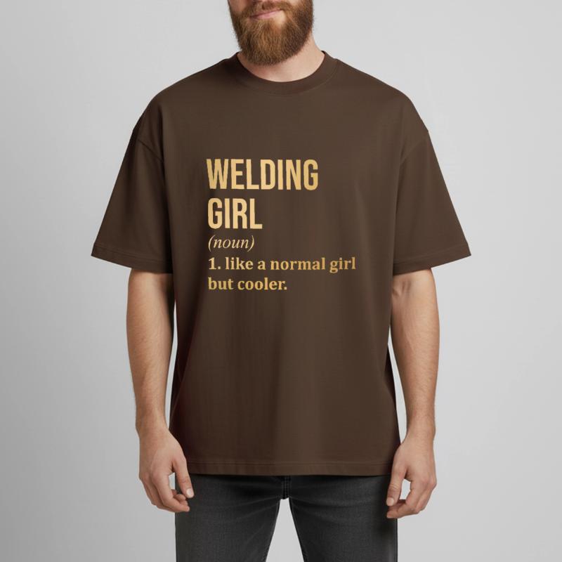 Welding Boxy Heavyweight Unisex Organic T-Shirt by Stanley/Stella