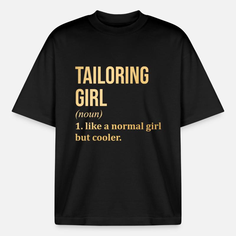 tailleur - T-shirt unisexe épais coupe boxy Stanley/Stella - noir