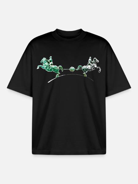 Magdeburg | Magdeburger - Boxy Heavyweight Unisex Organic T-Shirt von Stanley/Stella - Schwarz