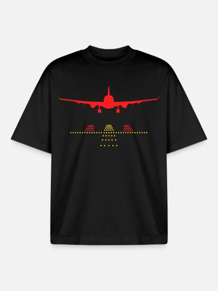 Runway - Boxy Heavyweight Unisex Organic T-Shirt by Stanley/Stella - black