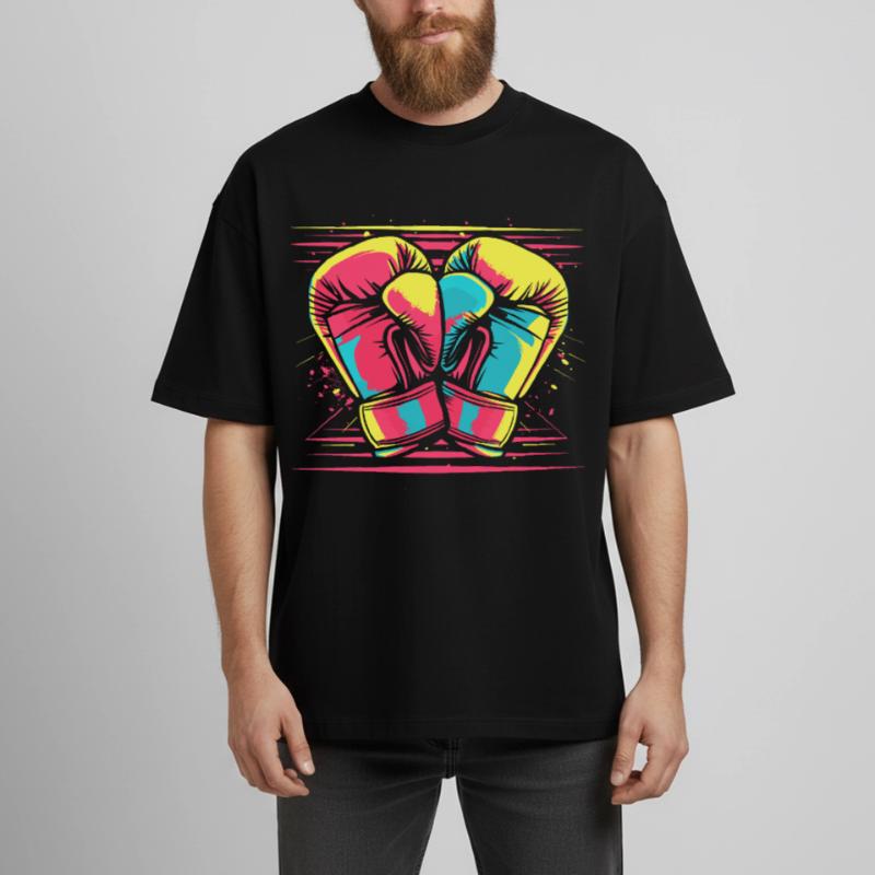Gants de boxe Look Comic T-shirt unisexe boxy épais biologique Stanley/Stella
