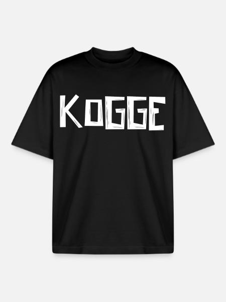 Cog - Boxy Heavyweight Unisex Organic T-Shirt by Stanley/Stella - black