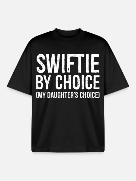 Swiftie by Choice - Boxy Heavyweight Unisex Organic T-Shirt by Stanley/Stella - black
