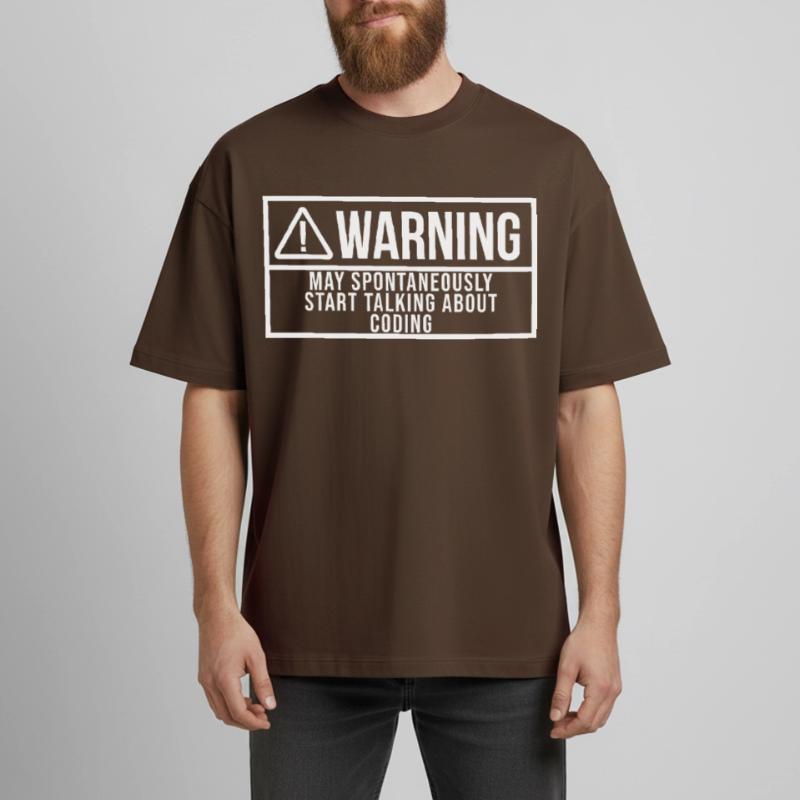 Codierung Boxy Heavyweight Unisex Organic T-Shirt von Stanley/Stella