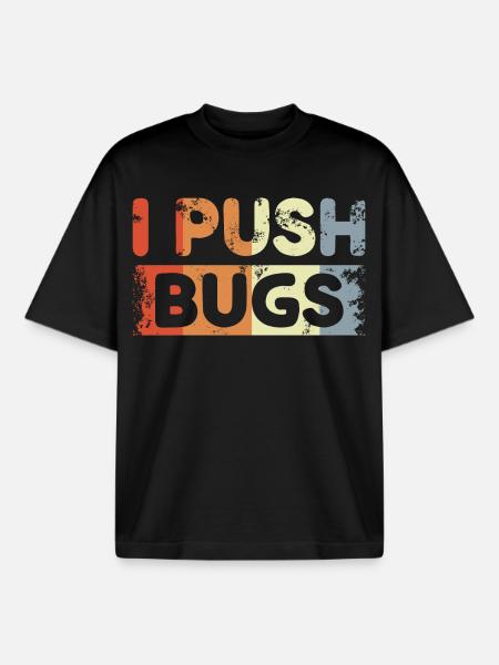 Funny Developer Joke - Boxy Heavyweight Unisex Organic T-Shirt by Stanley/Stella - black