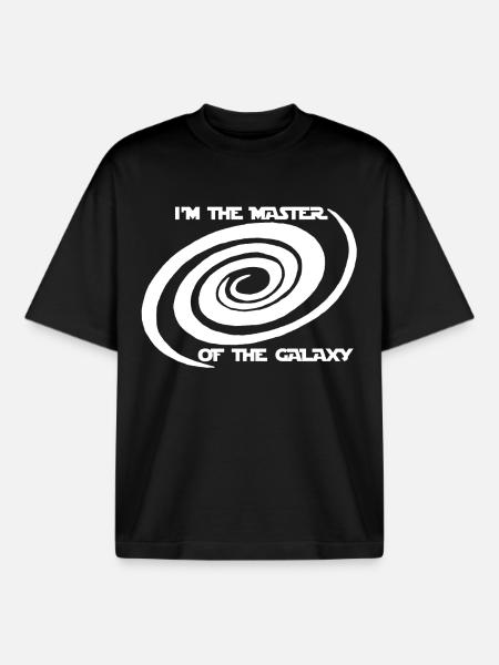 Master of the Galaxy - Boxy Heavyweight Unisex Organic T-Shirt by Stanley/Stella - black