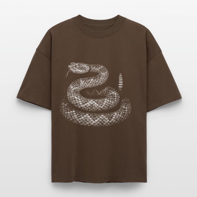 Snake Boxy Heavyweight Unisex Organic T-Shirt by Stanley/Stella