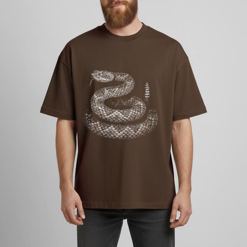 Snake Boxy Heavyweight Unisex Organic T-Shirt by Stanley/Stella