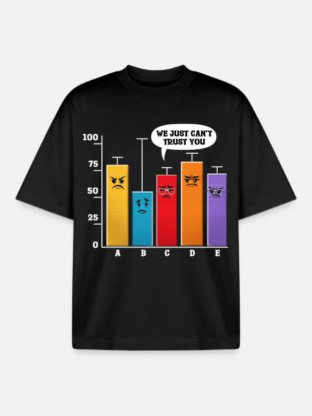 Data Science-Analyse - Boxy Heavyweight Unisex Organic T-Shirt von Stanley/Stella - Schwarz