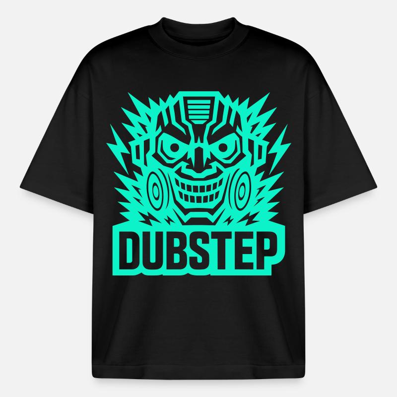 Dubstep Power - Boxy Heavyweight Unisex Organic T-Shirt von Stanley/Stella - Schwarz