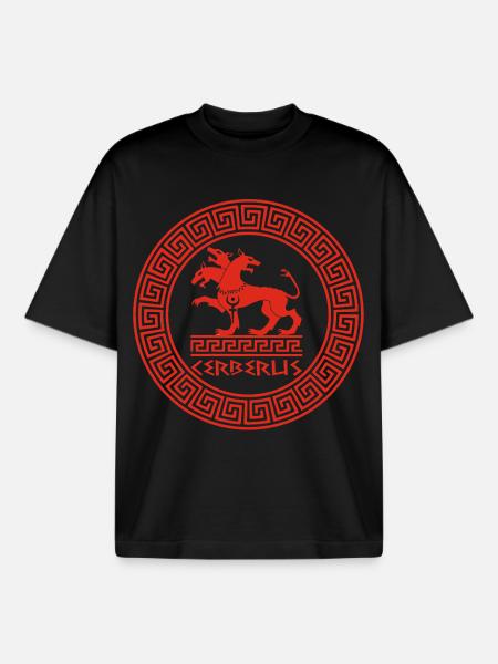 Der Wächter der Unterwelt - Boxy Heavyweight Unisex Organic T-Shirt von Stanley/Stella - Schwarz