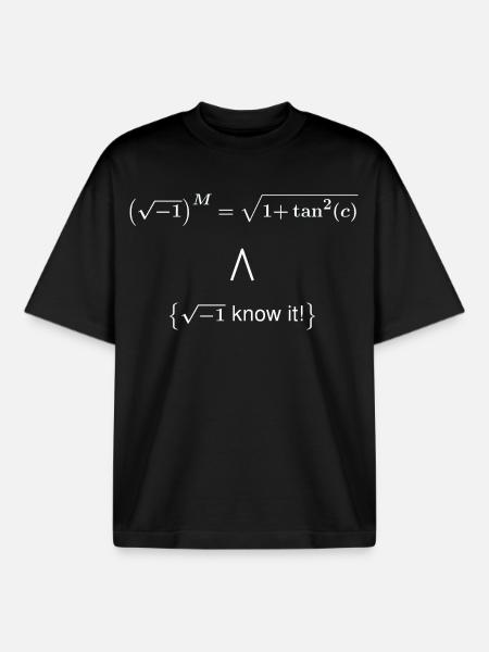 sec_c_know - Boxy Heavyweight Unisex Organic T-Shirt by Stanley/Stella - black