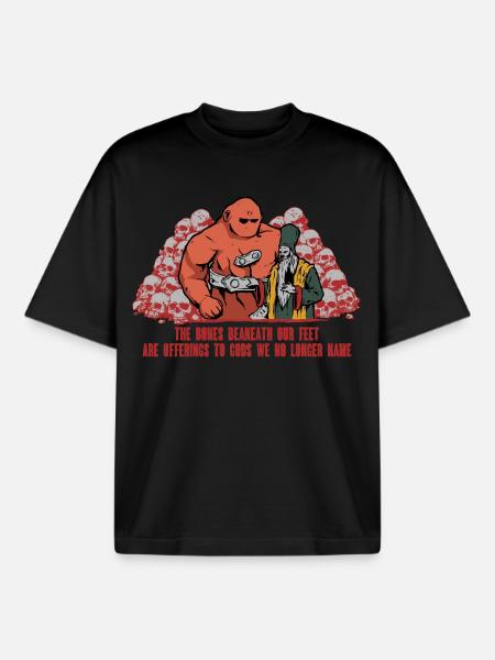 Golem Of Prague Mythological Creatures - Boxy Heavyweight Unisex Organic T-Shirt by Stanley/Stella - black