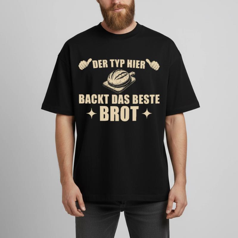 Baking bread - Best baker gift idea Boxy Heavyweight Unisex Organic T-Shirt by Stanley/Stella