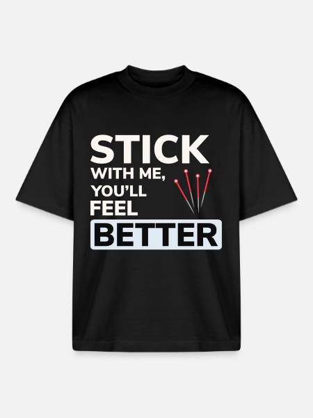 Licensed TCM Practitioner Expert Health  - Boxy Heavyweight Unisex Organic T-Shirt by Stanley/Stella - black