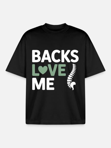 Licensed DC Clinical Spinal Adjustment Expert  - Boxy Heavyweight Unisex Organic T-Shirt by Stanley/Stella - black