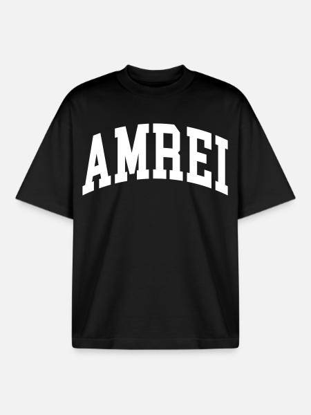Amrei - Boxy Heavyweight Unisex Organic T-Shirt by Stanley/Stella - black