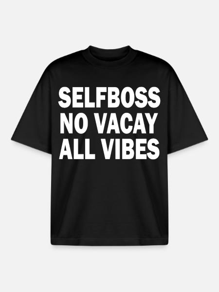 businessperson - Boxy Heavyweight Unisex Organic T-Shirt by Stanley/Stella - black