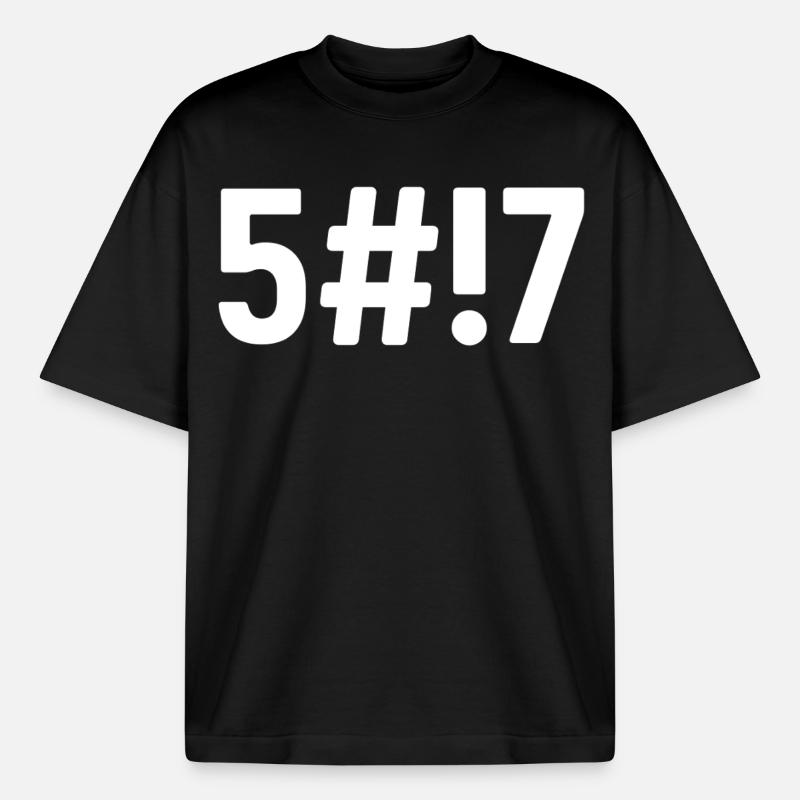 Scheißcode - Heavyweight Unisex Boxy T-Shirt von stanley/stella	 - Schwarz