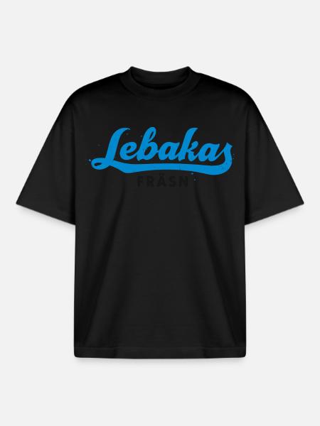 Milling Lebakas - Boxy Heavyweight Unisex Organic T-Shirt by Stanley/Stella - black