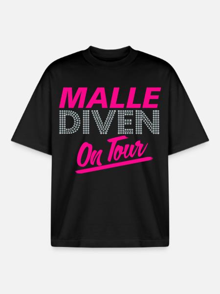 Mallorca, Party, Mädels - Boxy Heavyweight Unisex Organic T-Shirt von Stanley/Stella - Schwarz