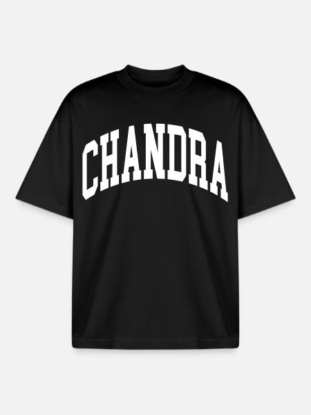 Chandra - Boxy Heavyweight Unisex Organic T-Shirt by Stanley/Stella - black