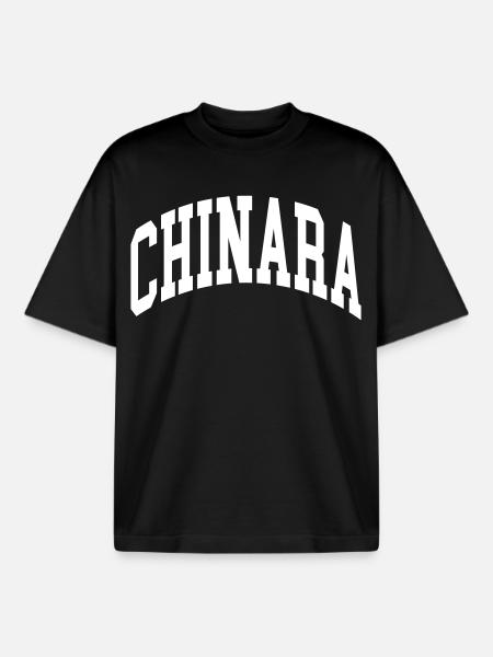 Chinara - Boxy Heavyweight Unisex Organic T-Shirt von Stanley/Stella - Schwarz
