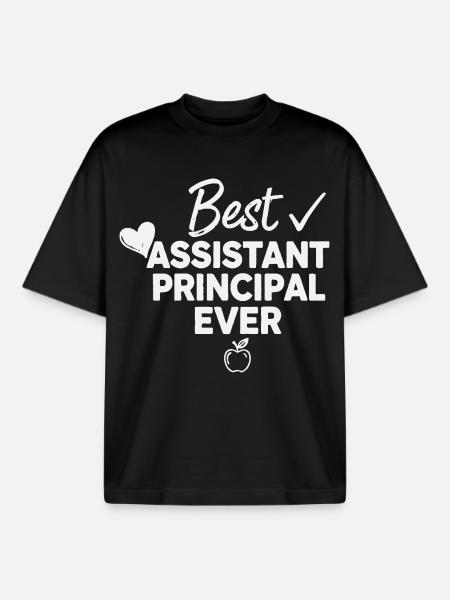 Bester Konrektor aller Zeiten - Boxy Heavyweight Unisex Organic T-Shirt von Stanley/Stella - Schwarz