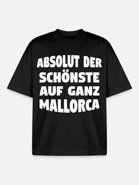 Mallorca Schönste - Boxy Heavyweight Unisex Organic T-Shirt von Stanley/Stella - Schwarz