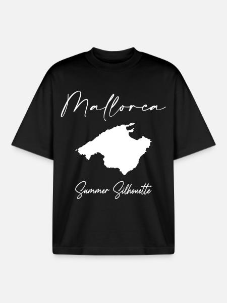 Majorca - Boxy Heavyweight Unisex Organic T-Shirt by Stanley/Stella - black