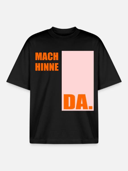 Berlinerisch Zeit Berlin - Boxy Heavyweight Unisex Organic T-Shirt von Stanley/Stella - Schwarz