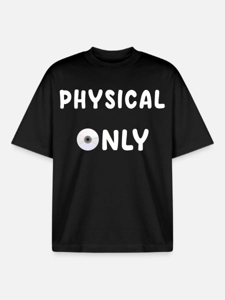 pas de disque, pas d’achat - T-shirt unisexe boxy épais biologique Stanley/Stella - noir