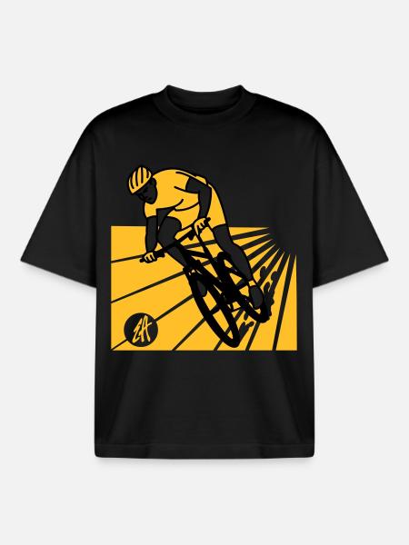 VTT - T-shirt unisexe boxy épais biologique Stanley/Stella - noir