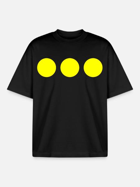 Christiania - Boxy Heavyweight Unisex Organic T-Shirt by Stanley/Stella - black