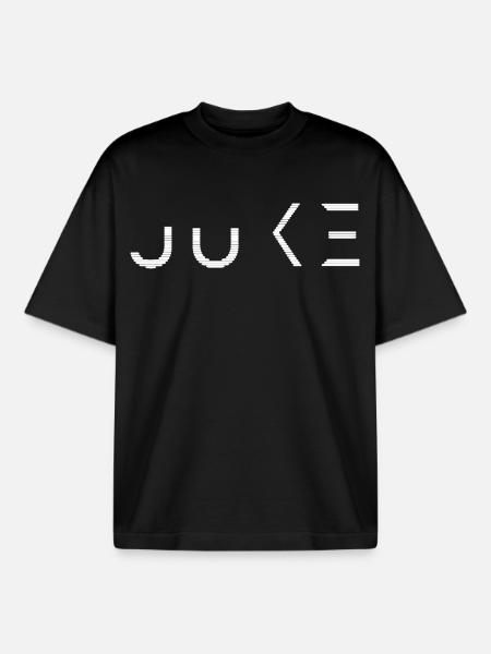 Juke Musikkultur Footwork Chicago - Boxy Heavyweight Unisex Organic T-Shirt von Stanley/Stella - Schwarz