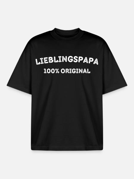 Favourite colour - 100% original - Boxy Heavyweight Unisex Organic T-Shirt by Stanley/Stella - black