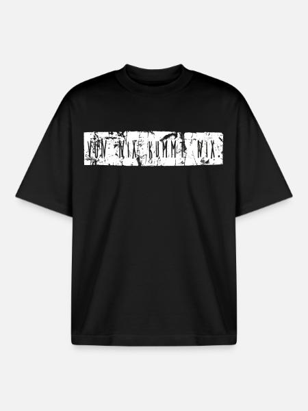 von nix kummt nix! - Boxy Heavyweight Unisex Organic T-Shirt von Stanley/Stella - Schwarz