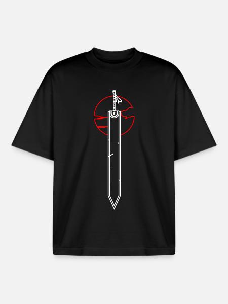 Dragonslayer - Boxy Heavyweight Unisex Organic T-Shirt by Stanley/Stella - black