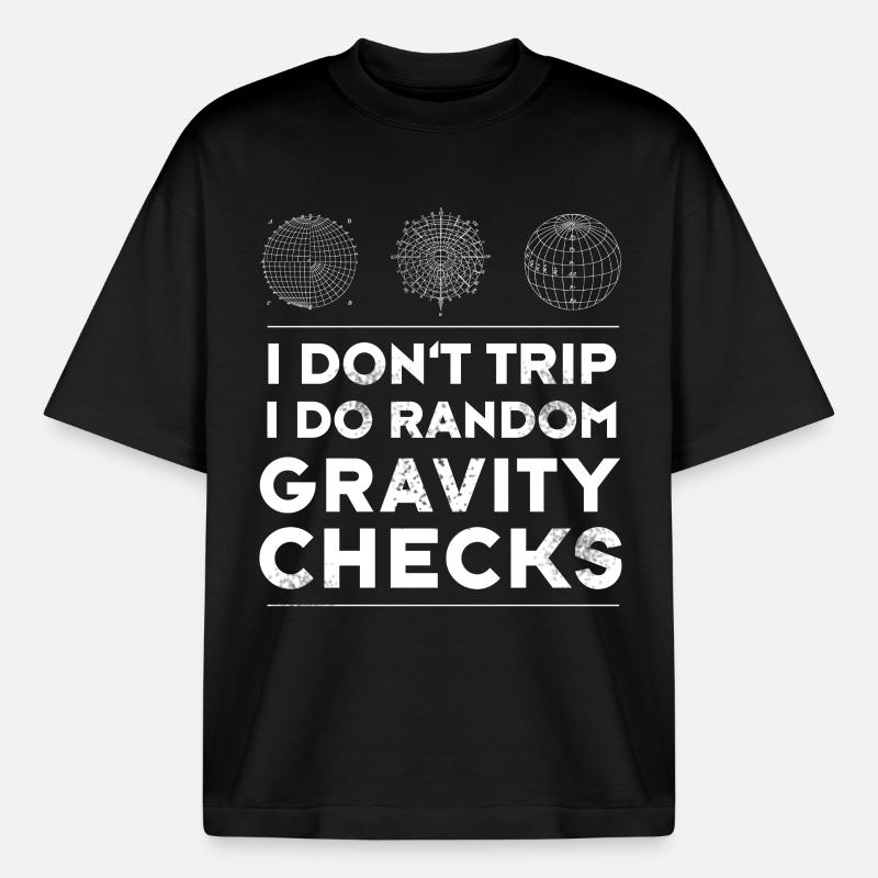 nerd physiker mathematik experiment sci-fi spruch - Boxy Heavyweight Unisex Organic T-Shirt von Stanley/Stella - Schwarz